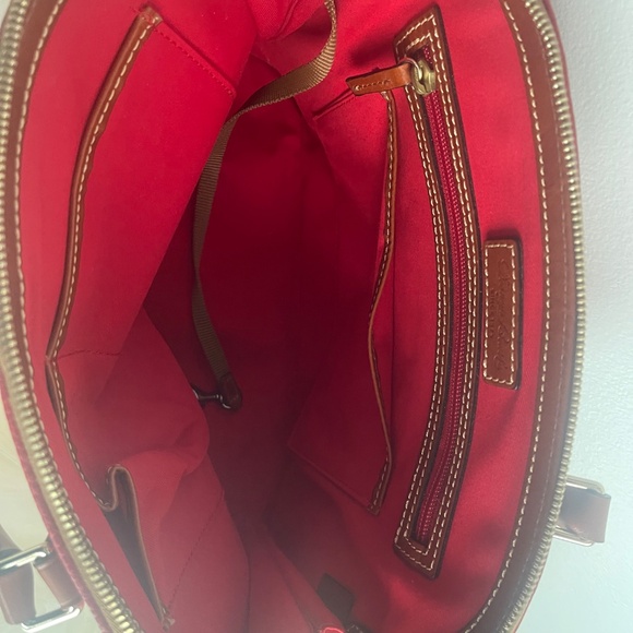 Dooney and Bourke Pebble Leather Satchel - Picture 8 of 17